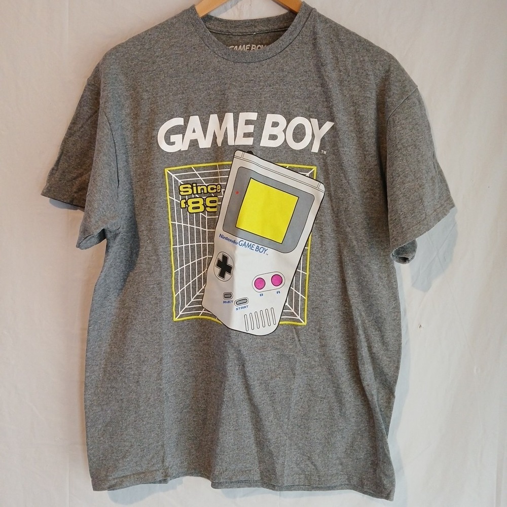 Game Boy Logo‎ T-shirt Boys L / XL, Dated 2023